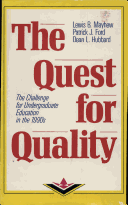 Cover of The Quest for Quality - the Challenge for Undergraduate Education in the 1990s