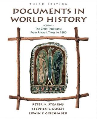 Book cover for Documents in World History, Volume I