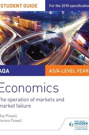 Cover of AQA Economics Student Guide 1: The operation of markets and market failure