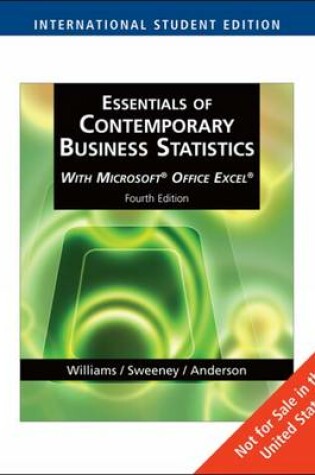 Cover of Essentials of Contemporary Business Statistics