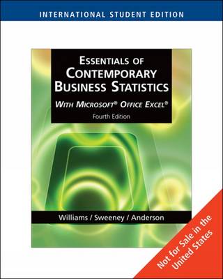 Book cover for Essentials of Contemporary Business Statistics