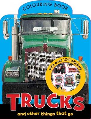 Cover of Trucks Colouring Book