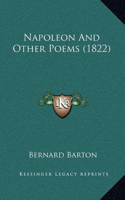 Book cover for Napoleon and Other Poems (1822)