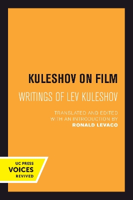 Cover of Kuleshov on Film