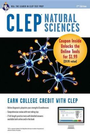 Cover of CLEP Natural Sciences Book + Online