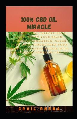 Book cover for 100% CBD Oil Miracle