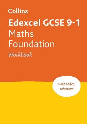 Book cover for Edexcel GCSE 9-1 Maths Foundation Workbook
