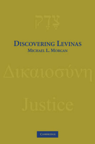 Cover of Discovering Levinas