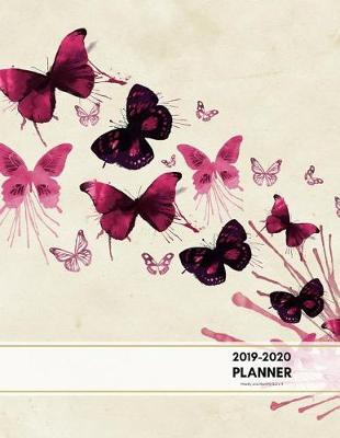 Book cover for 2019-2020 Planner Weekly and Monthly 8.5 X 11