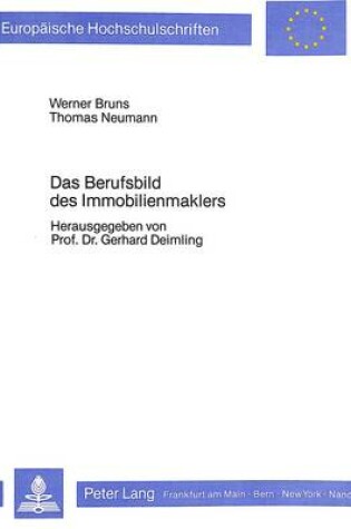 Cover of Das Berufsbild Des Immobilienmaklers