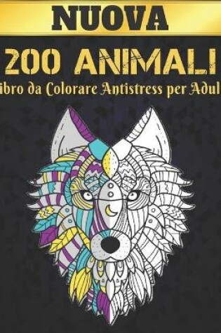 Cover of Libro da Colorare Antistress per Adulti Animali