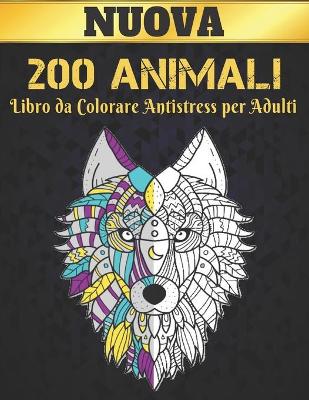 Book cover for Libro da Colorare Antistress per Adulti Animali