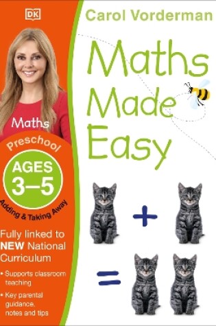 Cover of Maths Made Easy: Adding & Taking Away, Ages 3-5 (Preschool)