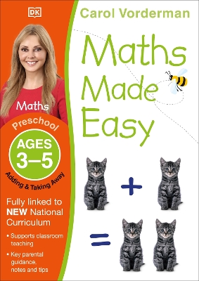 Book cover for Maths Made Easy: Adding & Taking Away, Ages 3-5 (Preschool)