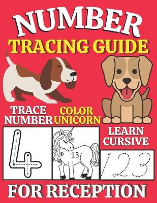 Book cover for Number Tracing Guide for Reception