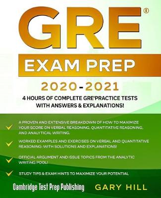 Cover of GRE Exam Prep 2020-2021