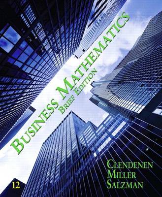 Book cover for Business Mathematics: Brief Edition