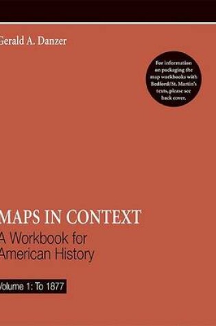 Cover of Maps in Context, Volume 1: To 1877