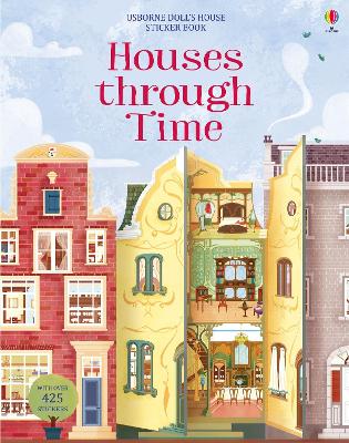 Book cover for Houses Through Time Sticker Book