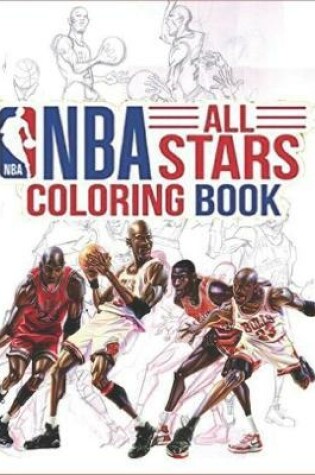 Cover of NBA All Stars Coloring Book