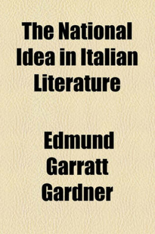 Cover of The National Idea in Italian Literature