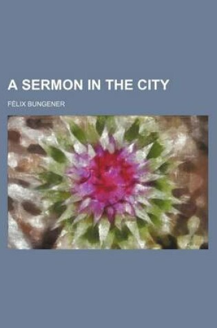 Cover of A Sermon in the City