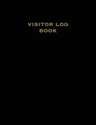 Book cover for Visitor Log Book