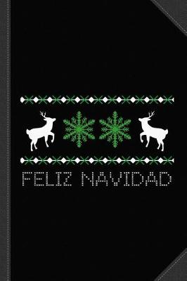 Book cover for Feliz Navidad Journal Notebook