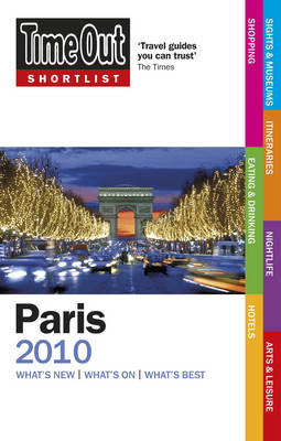 Book cover for "Time Out" Shortlist Paris 2010
