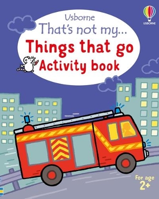 Book cover for That's not my... Things That Go Activity Book