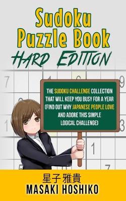 Book cover for Sudoku Puzzle Book - Hard Edition