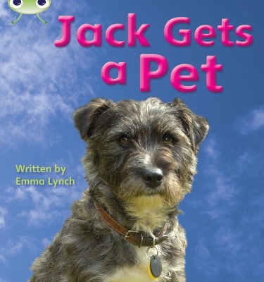 Book cover for Bug Club Phonics - Phase 3 Unit 6: Jack Gets a Pet