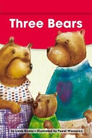 Cover of Three Bears Leveled Text