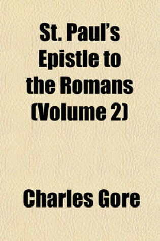 Cover of St. Paul's Epistle to the Romans (Volume 2)