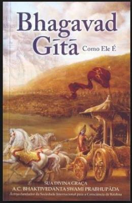 Book cover for Bhagavad-Gita Como Ele E [Portugese language]