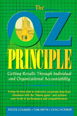 Book cover for The Oz Principle