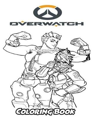 Book cover for Overwatch Coloring Book