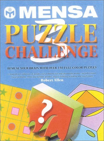 Book cover for Mensa Puzzle Challenge 3