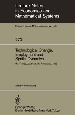 Cover of Technological Change, Employment and Spatial Dynamics