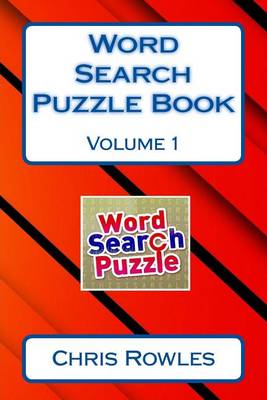 Book cover for Word Search Puzzle Book Volume 1