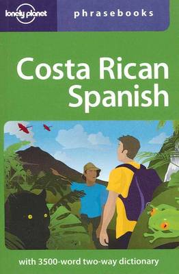Book cover for Costa Rican Spanish Phrasebook