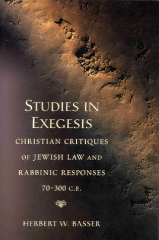 Cover of Studies in Exegesis