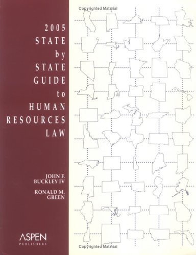 Book cover for 2005 State by State Guide to Human Resources Law