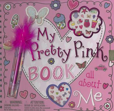 Book cover for ACTIVITY SCRAPBOOK MY PRETTY PINK BOOK ALL ABOUT ME