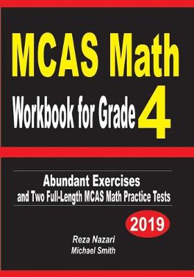 Book cover for MCAS Math Workbook for Grade 4