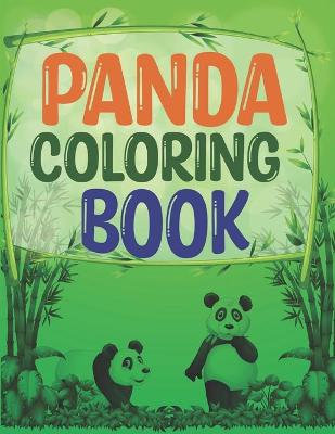 Book cover for Panda Coloring Book