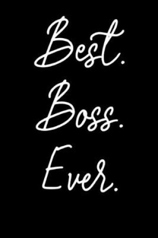 Cover of Best Boss Ever