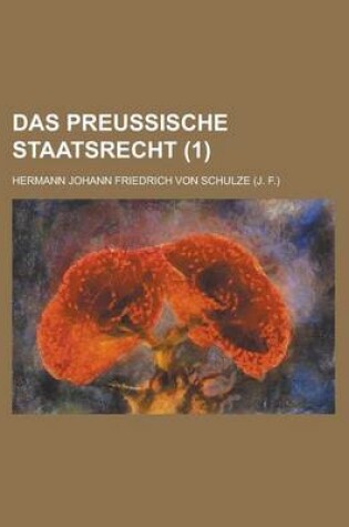 Cover of Das Preussische Staatsrecht (1)