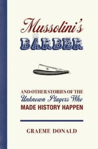 Cover of Mussolini's Barber