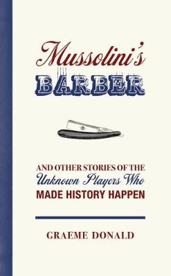Book cover for Mussolini's Barber